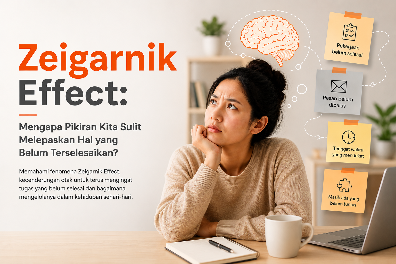 Zeigarnik Effect: Mengapa Pikiran Kita Sulit Melepaskan Hal yang Belum Selesai?